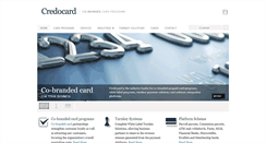 Desktop Screenshot of credocard.com